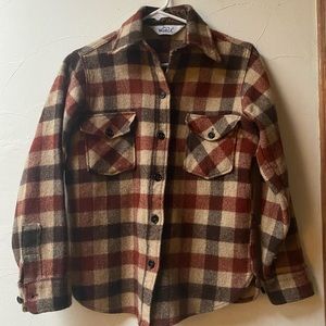 Vintage Woolworth men’s wool flannel